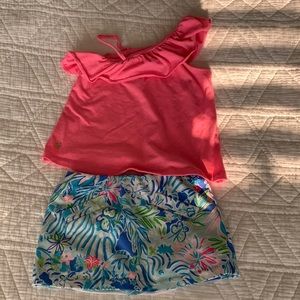 Lilly Pulitzer matching outfit